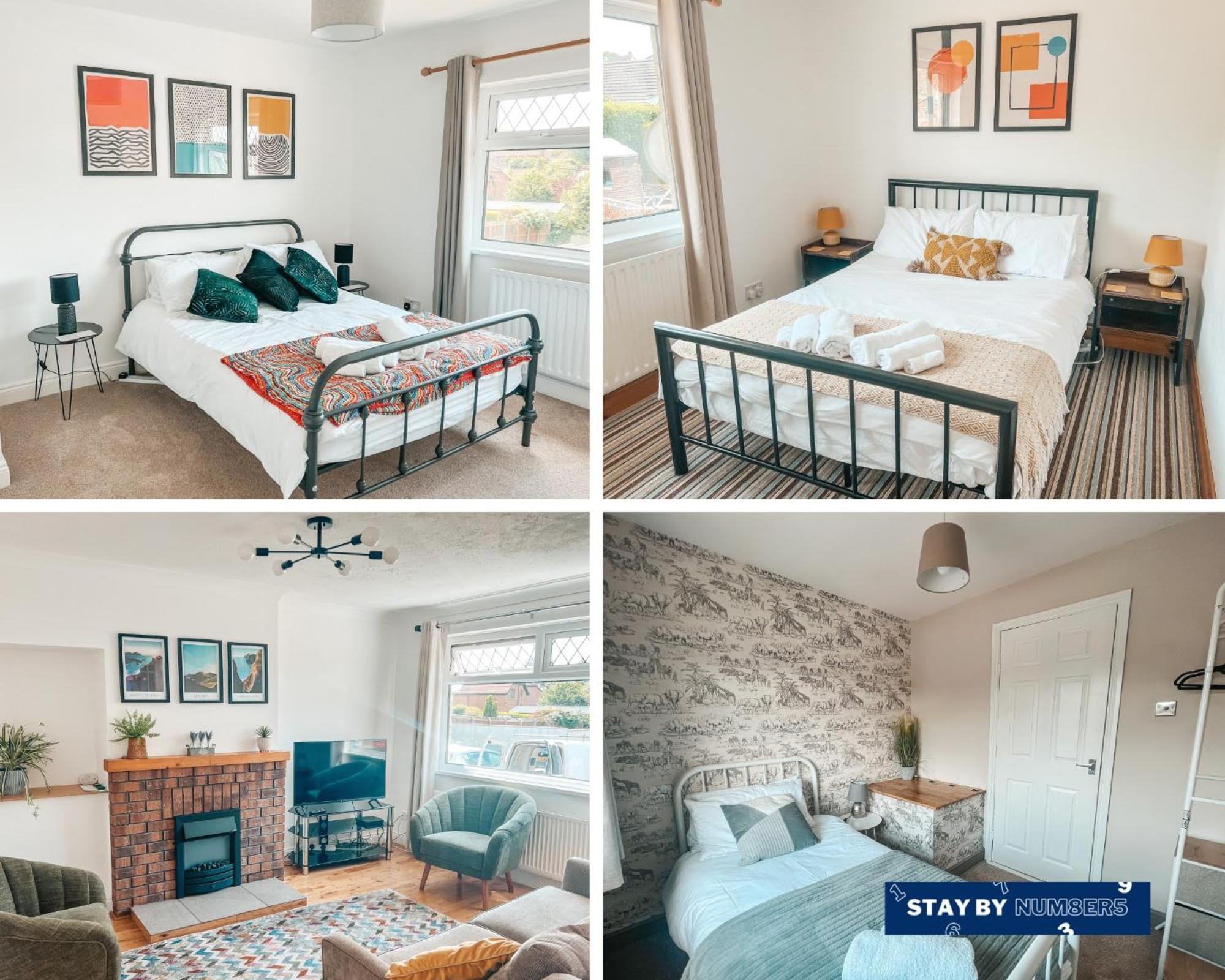Staybynumbers - Spacious Three Bed House Royal Хиллсборо Экстерьер фото